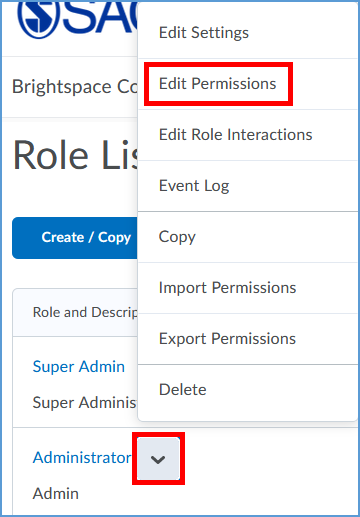 This image shows the context menu with Edit Permissions highlighted.