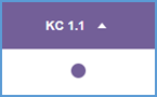 This image shows a sample of an assignment for completion that has been completed by the student. A purple circle is used to indicate the completed status.