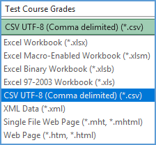 Excel offers more than one option to save a file in .csv format. If possible, choose the "CSV UTF-8 (Comma delimited) (*.csv)" option.