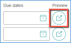 On the Assignments page, all the way to the right of each chapter title or assignment within each chapter is a preview button. Clicking this button opens to the first page of that chapter or to that assignment in Student Preview mode.