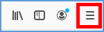 The "Menu" icon is at the top right of the browser.